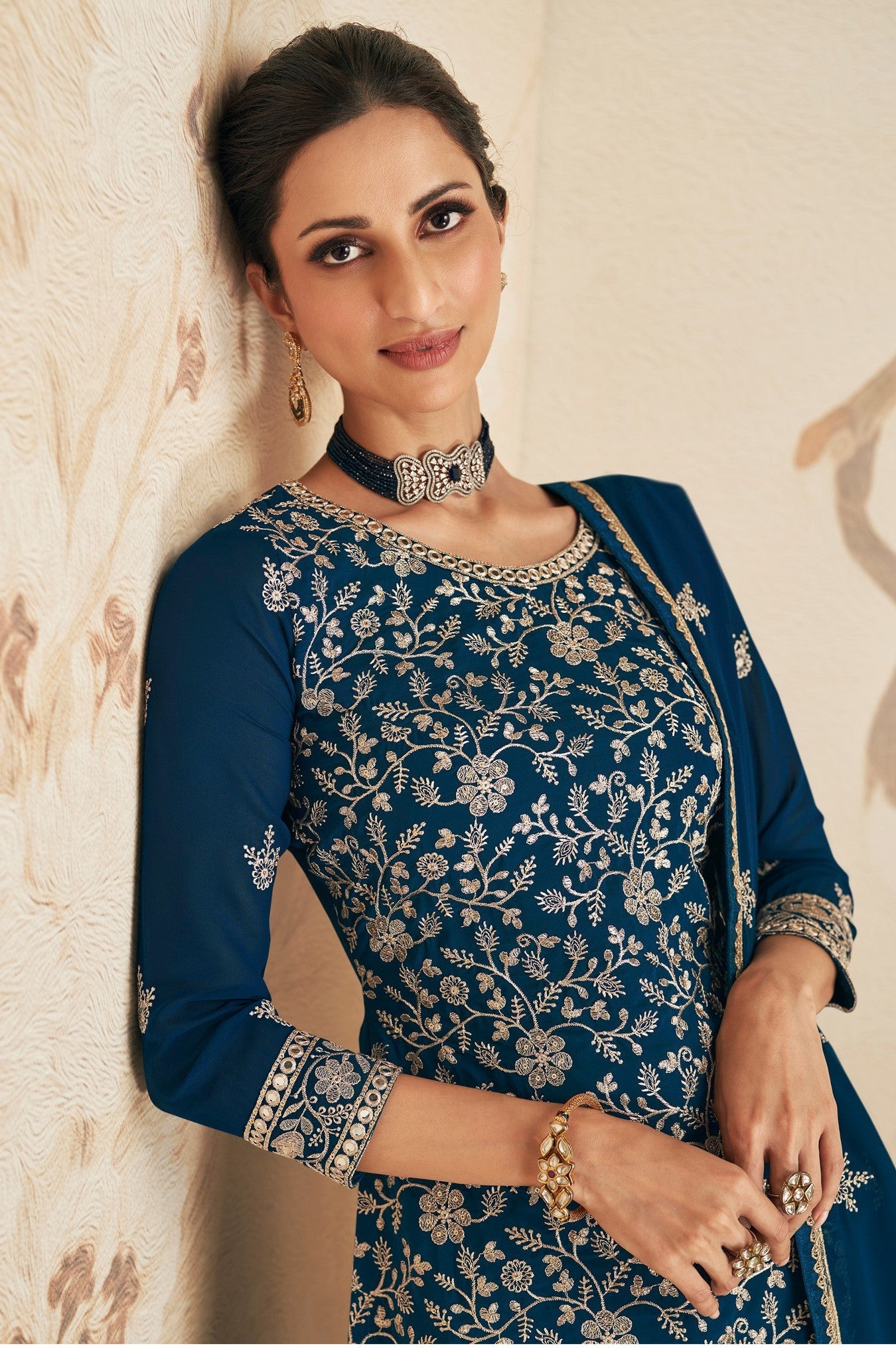 Exclusive Latest Indian Party Wear Sharara Set