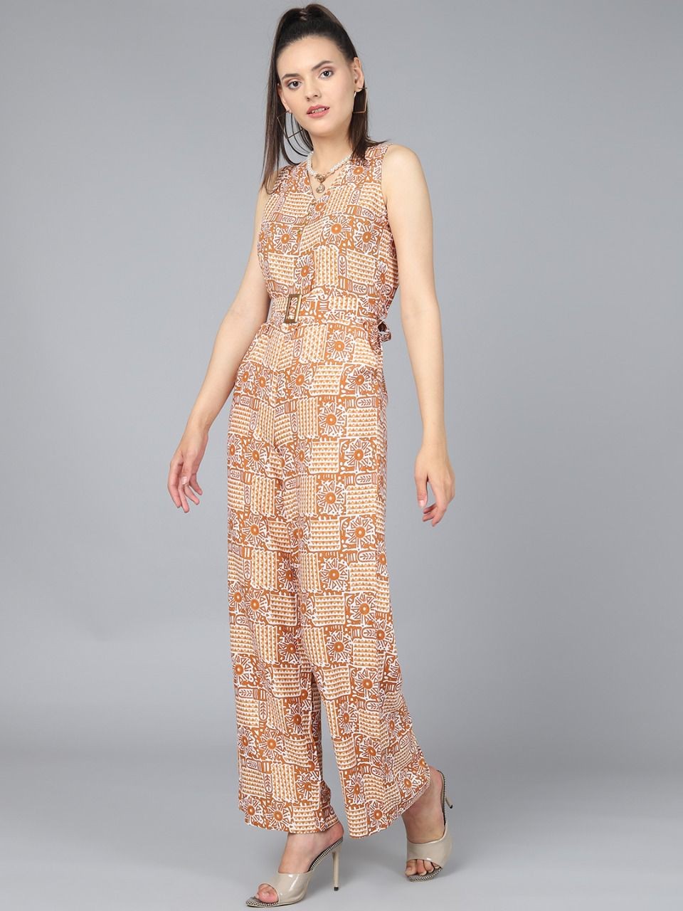 Stylish Printed Women Jumpsuit