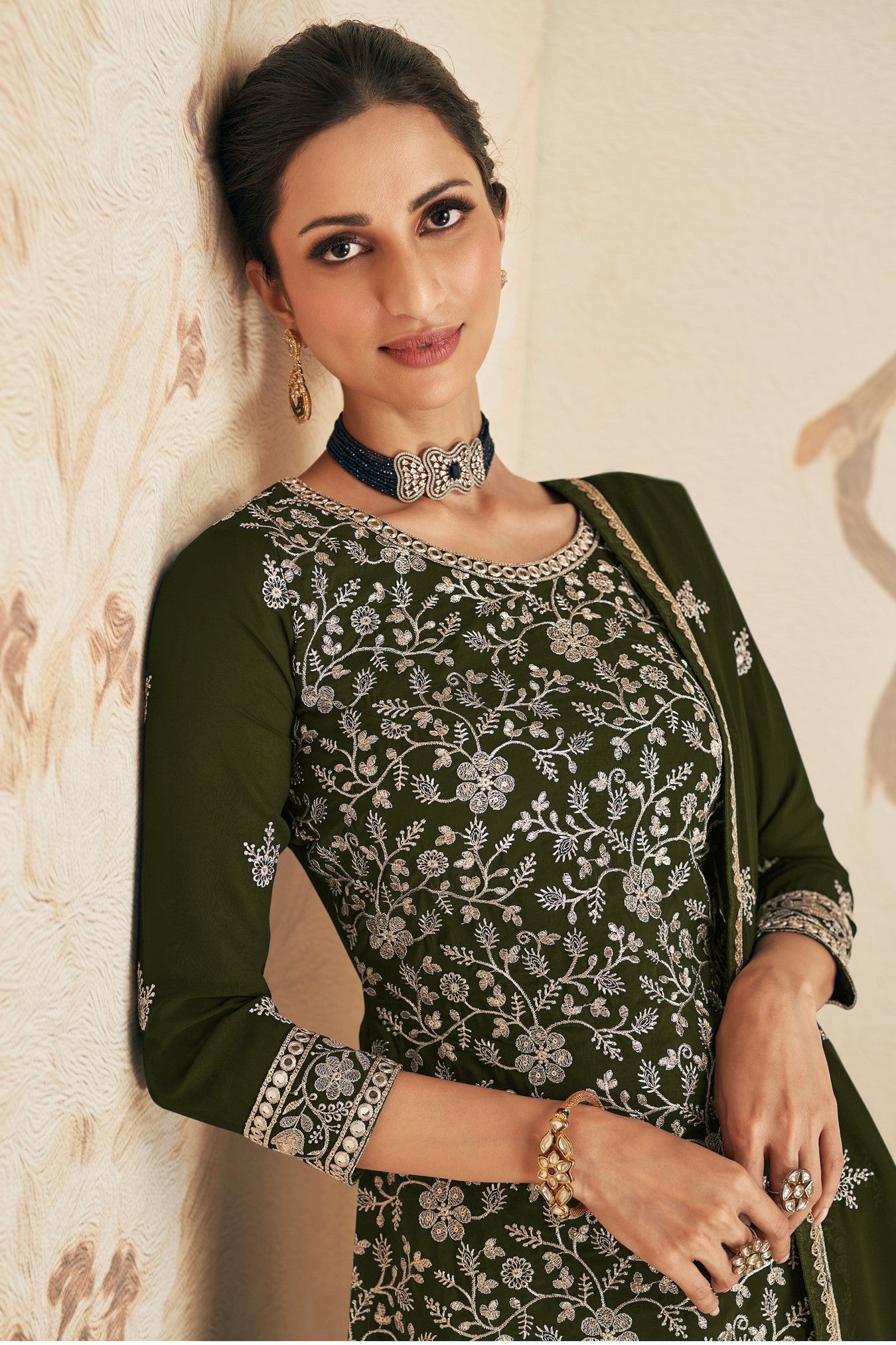 Exclusive Latest Indian Party Wear Sharara Set