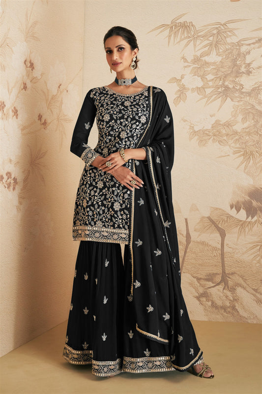 Exclusive Latest Indian Party Wear Sharara Set