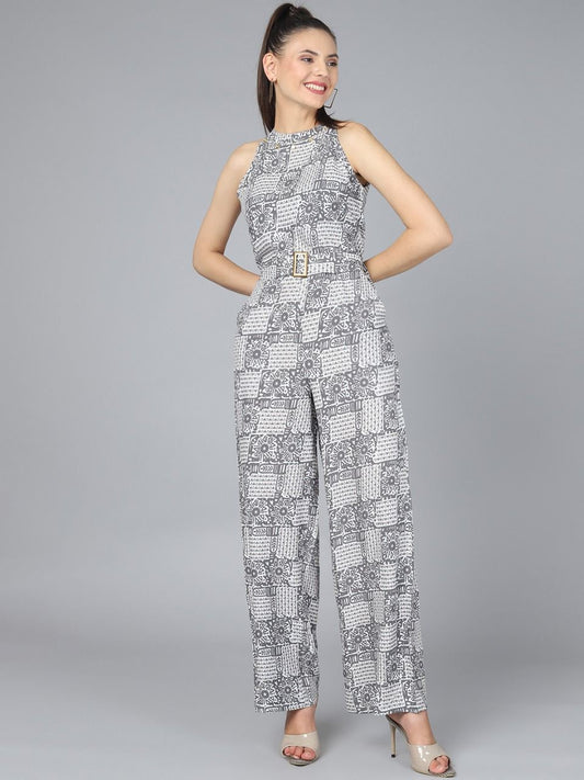 Stylish Printed Women Jumpsuit