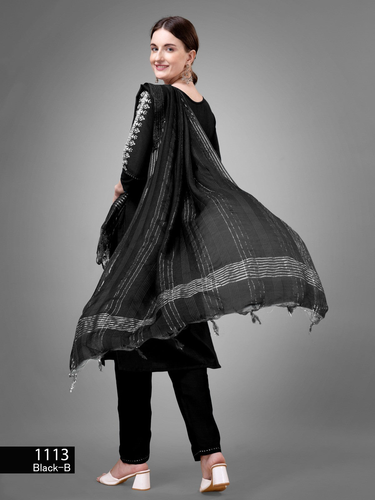 Women's Tranding Cotton blend Kurti,Pant with Dupatta